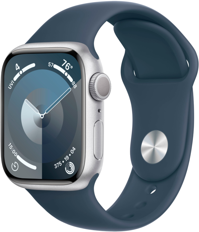 Apple Watch Series 9, 45 мм, «синий»