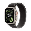 Apple Watch Ultra 3 49 mm Natural titanium Trail Loop Black