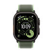 Apple Watch Ultra 3 49 mm Black titanium Trail Loop Green