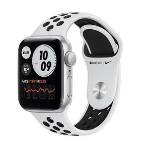 Apple Watch SE 40мм Серебристый  спортивный ремешок  Nike