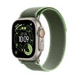Apple Watch Ultra 3 49 mm Natural titanium Trail Loop Green