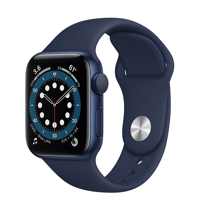 Apple Watch 6 40мм Темный ультрамарин спортивный ремешок