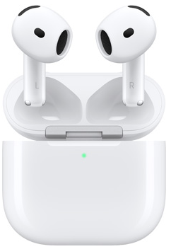 Наушники Apple AirPods 4 белый с шумоподавлением