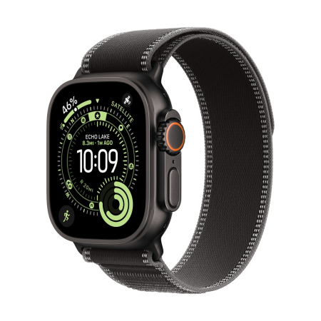 Apple Watch Ultra 3 49 mm Black titanium Trail Loop Black