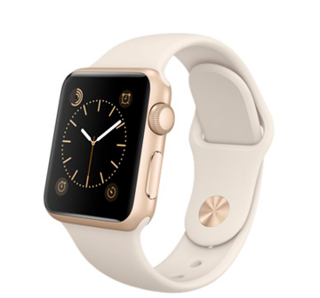Часы Apple Watch Sport 38 mm Gold with Sport Band Antique White