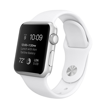 Apple Watch Sport 42 mm with Sport Band White